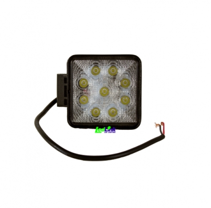 Werklamp LED 18W. 1800lm. 160x71x64mm.10->30V.  IP67