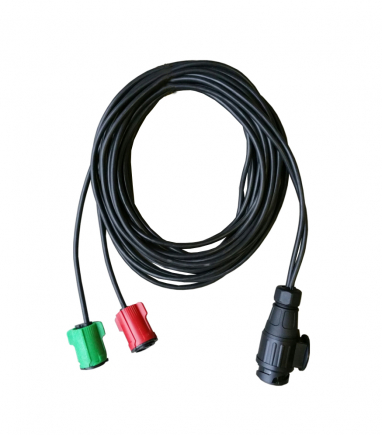 Kabelset stekker/conn 13p 7m Waterproof Radex 8500