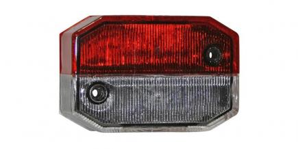 Aspöck Marker lamp Flexipoint I red-white 12v. 