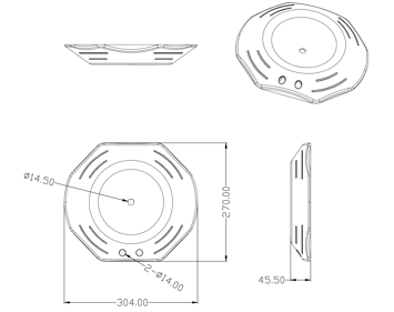 Wheelchock for Jockeywheel