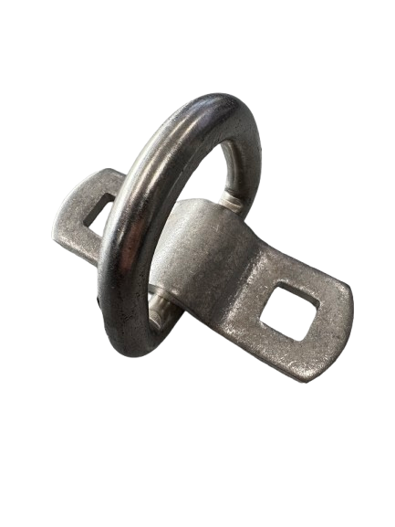 Cargo lashing anchor two-part stainless