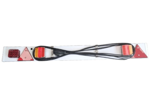Beleuchtungbalk LED 1360x140mm. 9m. nebelscheinwerfer & kennzeichenhalter 8p.