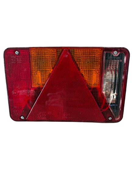 Achterlicht 220x140mm.(R) 6f.12V.Radex 5900/13