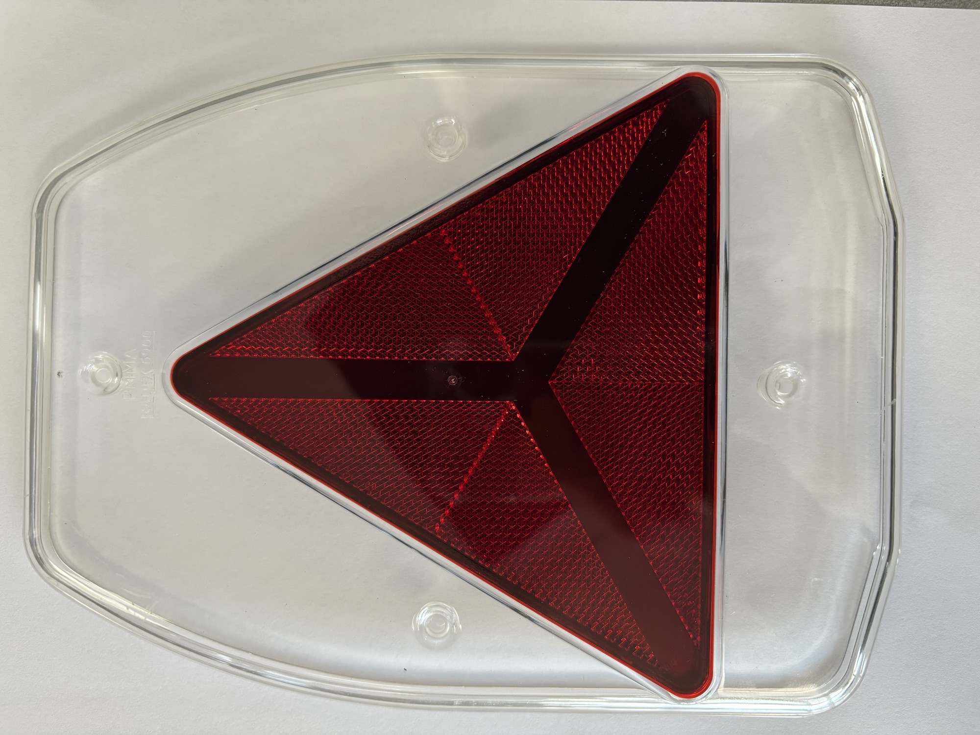 Achterlichtglas links  .Radex 6900