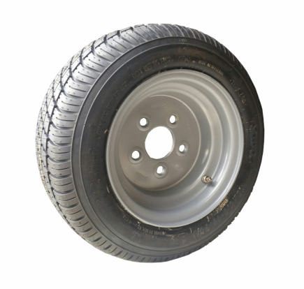 Band met velg 195/50B10   98N 750kg.  KENDA,  Velg 6.00IX10   67/112/5 ET-4 