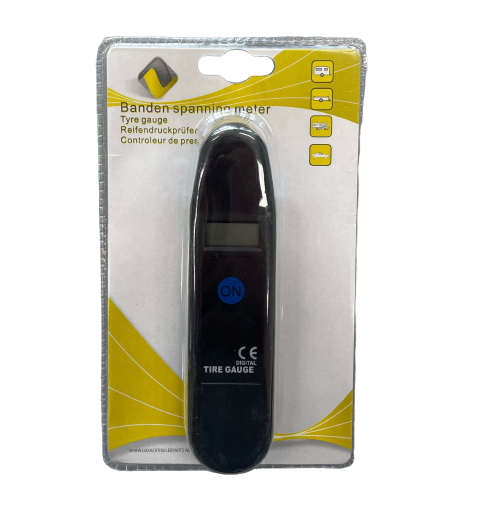 Tyre pressure gauge digital CE blister