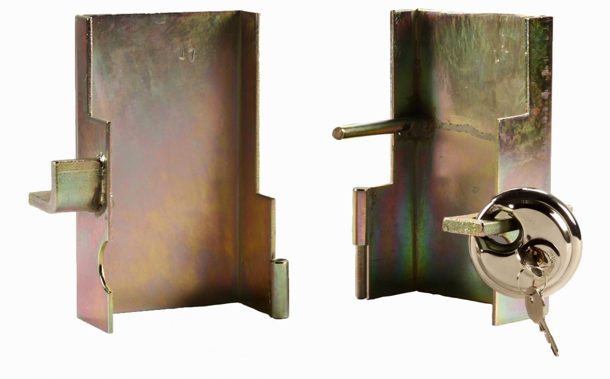 Coupling hitch lock divisible/discus lock 70mm.