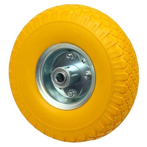 Anti-puncture tyre, 300*4, 16mm axle hole hub length 55mm