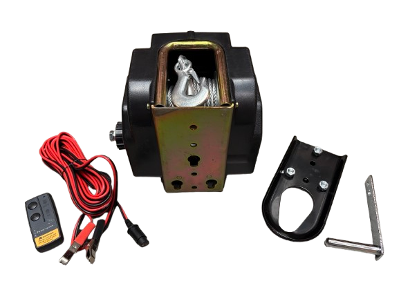 Electric winch 1590kg./3500lbs.12V.6,3mm.x12m.