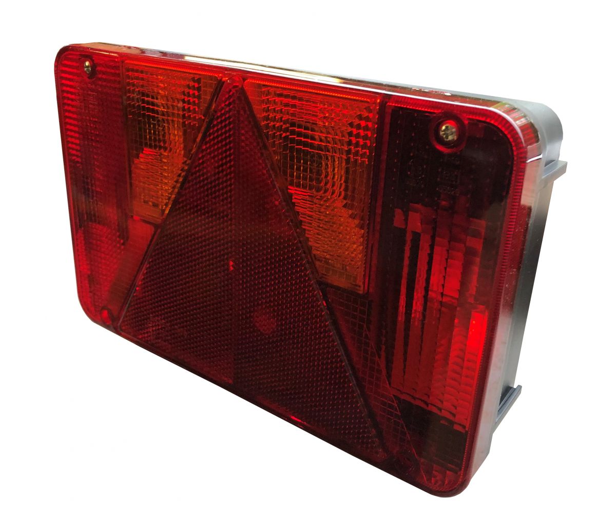 Rear lamp 220x140mm.(R) 5f.12V.Radex 5800/11