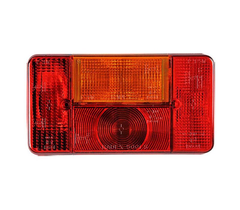 Bestel:LED compact achterlicht met kentekenverlichting | 12-36v | 5